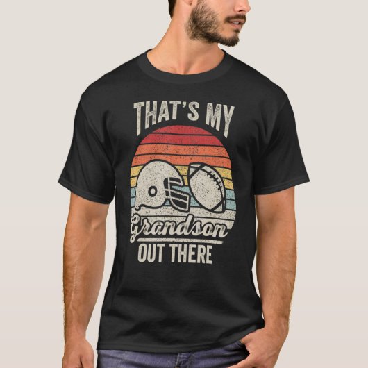 Oma Retro is m'n kleinzoon. T-shirt (Voorkant)