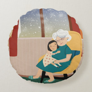 Oma Rond Kussen