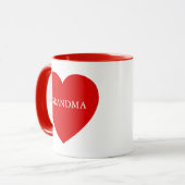 Oma Rood Hart Mok (Voorkant links)