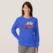 Oma Rookie van jaar 1 Baseball T-shirt (Voorkant volledig)