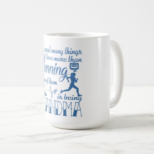 Oma runnen koffiemok (Voorkant rechts)