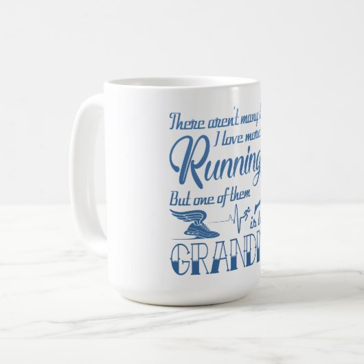 Oma runnen koffiemok (Voorkant links)