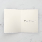 Oma Rustic Rode Klaprozen Bloem Happy Verjaardag Kaart (Binnen)