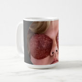 Oma salami koffiemok (Voorkant links)