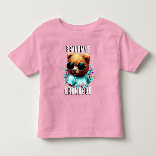 Oma Sassy Grandcub Kinder Shirts (Voorkant)