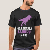 Oma-Saurus Rex Grappige Dinosaurus Gift Grootmasau T-shirt (Voorkant)