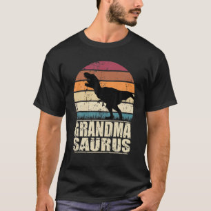 Oma Saurus T Rex Dinosaur OmaSaurus Familie T-shirt