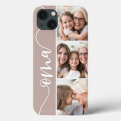 Oma Script Grandma Photo Collage Case-Mate iPhone Case (Achterkant)