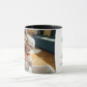 Oma Script hart dankbaar elk moment foto Mok (Midden)