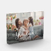 Oma Script hart modern Fotoblokken (Links)