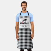 Oma Seasons Alles met liefde Schort (Gedragen)