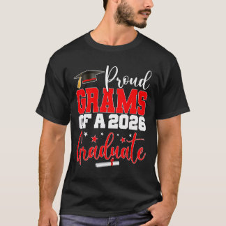 Oma Senior 2026 Trotse Oma Van Een Afgestudeerde V T-shirt