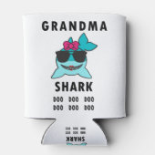 Oma Shark Doo Doo Doo Blikjeskoeler (Achterkant)