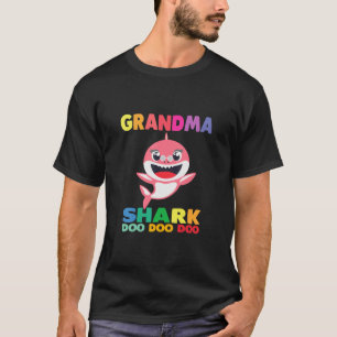 Oma Shark T-Shirt Doo Doo Opa Papa