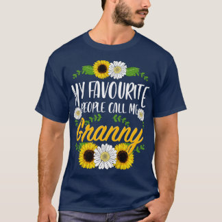 Oma Shirt Mijn favoriete mensen noemen me oma Mo