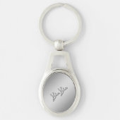 Oma Silver Sleutelhanger (Voorkant)