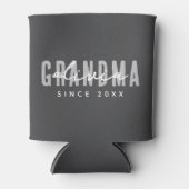 Oma Sinds 20XX Modern Eenvoudig Preppy Blikjeskoeler (Voorkant)