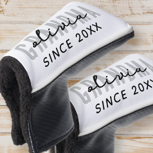 Oma Sinds 20XX Modern Eenvoudig Preppy Golfheadcover