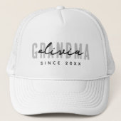 Oma Sinds 20XX Modern Eenvoudig Preppy Trucker Pet (Voorkant)