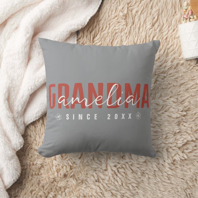 Oma Sinds 20XX Modern, Schoon Hedendaags Kussen (Deken)