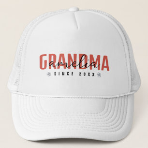 Oma Sinds 20XX Modern, Schoon Hedendaags Trucker Pet