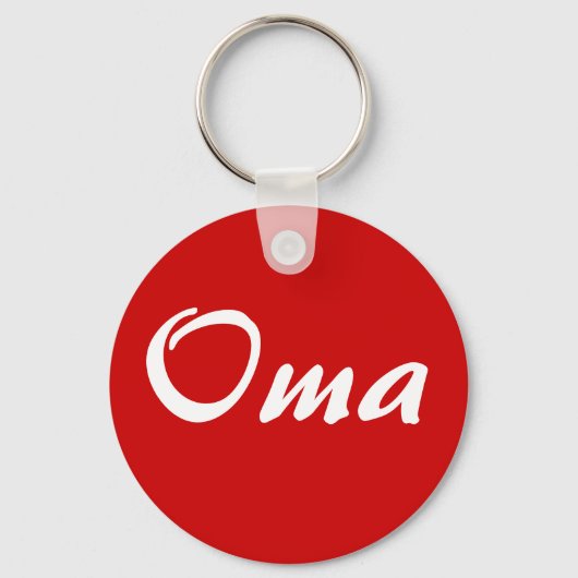 Oma Sleuthanger Sleutelhanger (Voorkant)