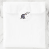 Oma Spugen! rond kleine stickers (Tas)