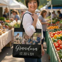 Oma Stelde Zwart 3 Foto Wit Schrift Tot