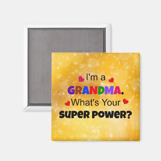 Oma Super Power Magneet (Voorkant / Achterkant)