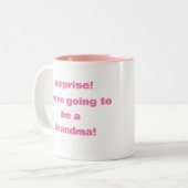 Oma Surprise baby mok (Voorkant links)