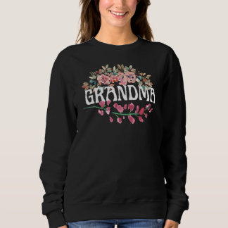 Oma sweatshirt, oma sweater, floral trui
