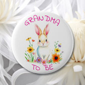 Oma te zijn | Woodland Creatures Baby shower Ronde Button 5,7 Cm