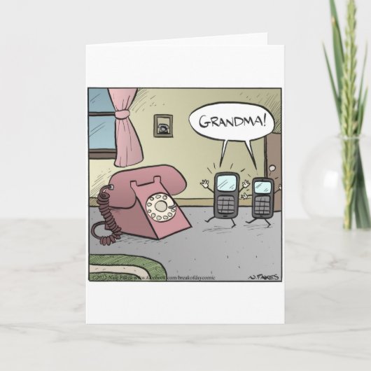 Oma Telefoon Kaart (Voorkant)