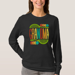 Oma Tennisracketballen Sport Oma Oma Vrouwen T-shirt