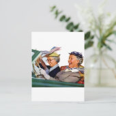 Oma The Speed Queen Briefkaart (Staand voorkant)