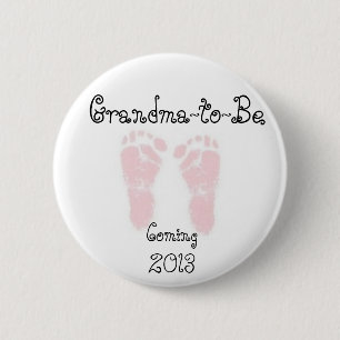 Oma-to-be, Pin Ronde Button 5,7 Cm