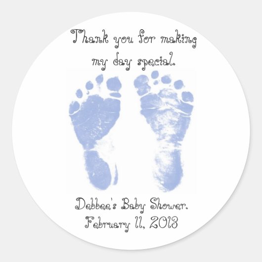 Oma-to-be, Pin Ronde Sticker (Voorkant)