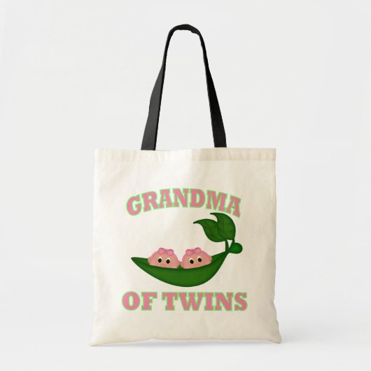 Oma tot Twin Girls Tote Bag (Voorkant)