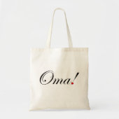 Oma Tote Bag (Voorkant)