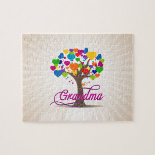 Oma Tree of Life Hearts Legpuzzel