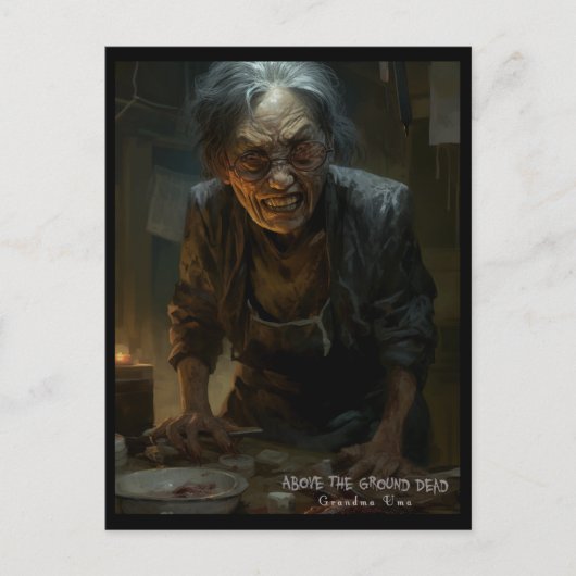 Oma Uma Briefkaart (Voorkant)