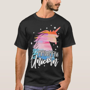 Oma Unicorn Moederdag Grote Oma rijdt een T-shirt
