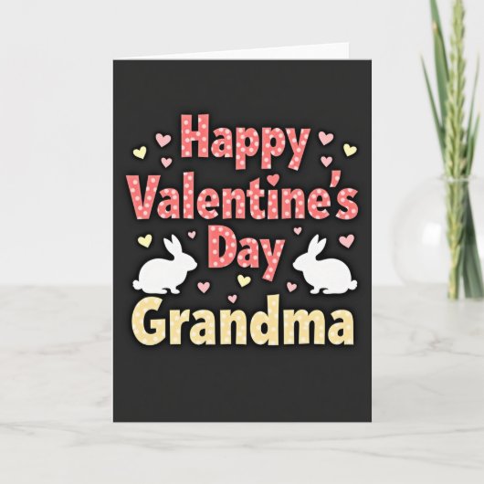 Oma Valentijnsdag Mooie Kaart (Voorkant)
