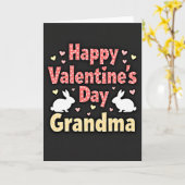 Oma Valentijnsdag Mooie Kaart (Gele Bloem)