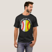 oma van Ballers honkbal T-shirt (Voorkant volledig)