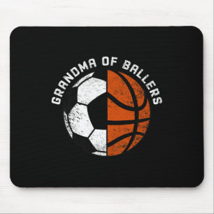Oma van ballers leuk voetbal basketbal oma muismat