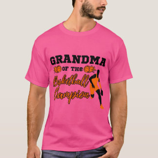 Oma van de basketbalkampioen 11e verjaardag f t-shirt