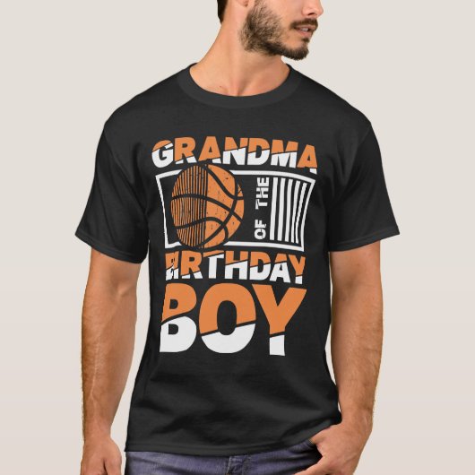 Oma van de Birthday Boy T-shirt (Voorkant)