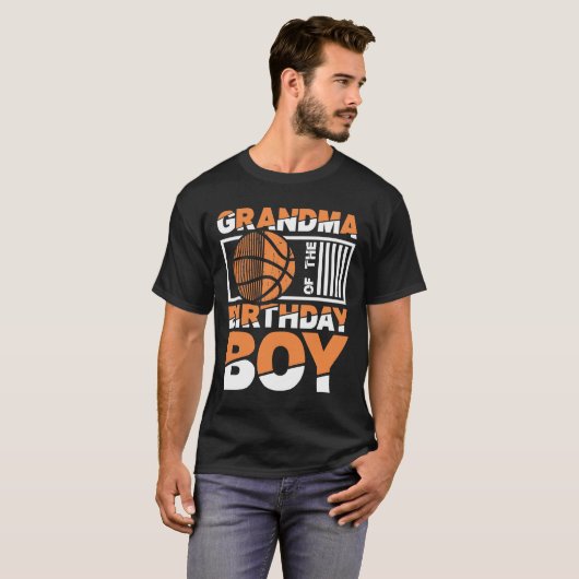 Oma van de Birthday Boy T-shirt (Voorkant volledig)
