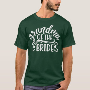 Oma van de briddeklap voor bruiloften en bachelor t-shirt